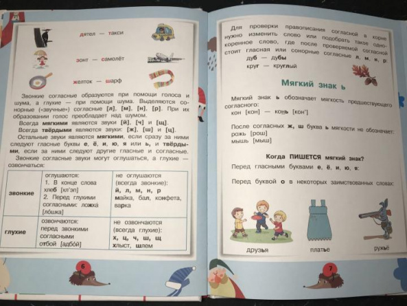 Все правила русского языка для начальной школы фото 3