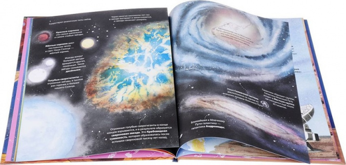 Большая книга о космосе. Энциклопедия для малышей (с клапанами) фото 3