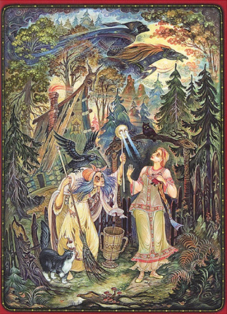 Русские народные сказки в отражении лаковых миниатюр (на английском языке) фото 4