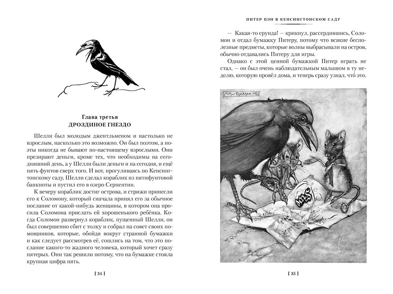 Питер Пэн и Венди. Дети воды. Ветер в ивах. Большие книги фото 5