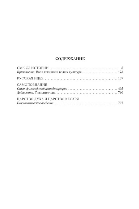 Смысл истории. Русская идея. Самопознание. Non-Fiction. Большие книги фото 3