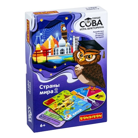 Игра-викторина Умная Сова "Страны мира 2" фото 1
