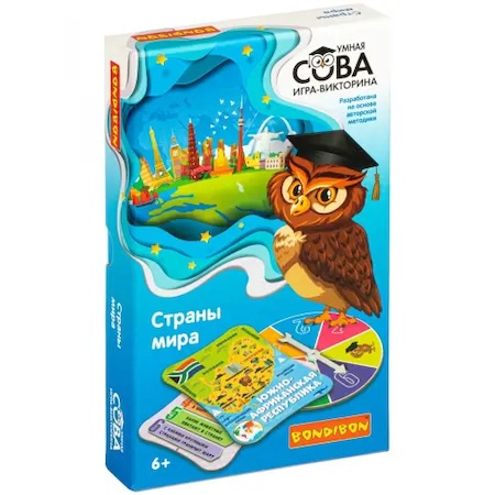 Игра-викторина Умная Сова "Страны мира" фото 1