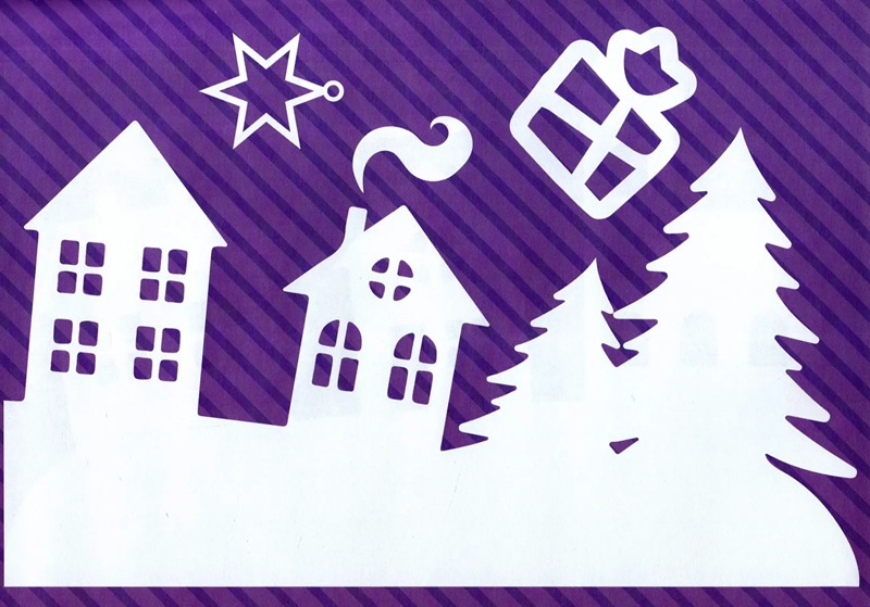 Книжка-вырезалка «Снежные украшения» фото 2