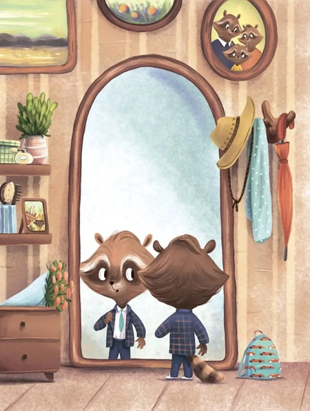 Енотик идет в школу фото 2