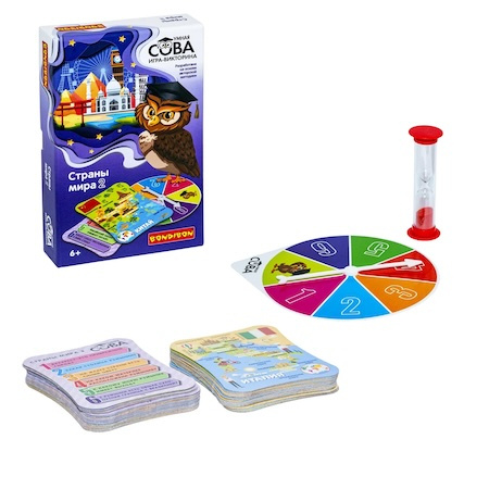 Игра-викторина Умная Сова "Страны мира 2" фото 2
