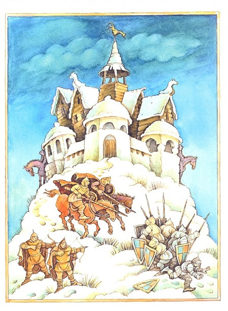 Сказка о золотом петушке. Классика для маленьких фото 3